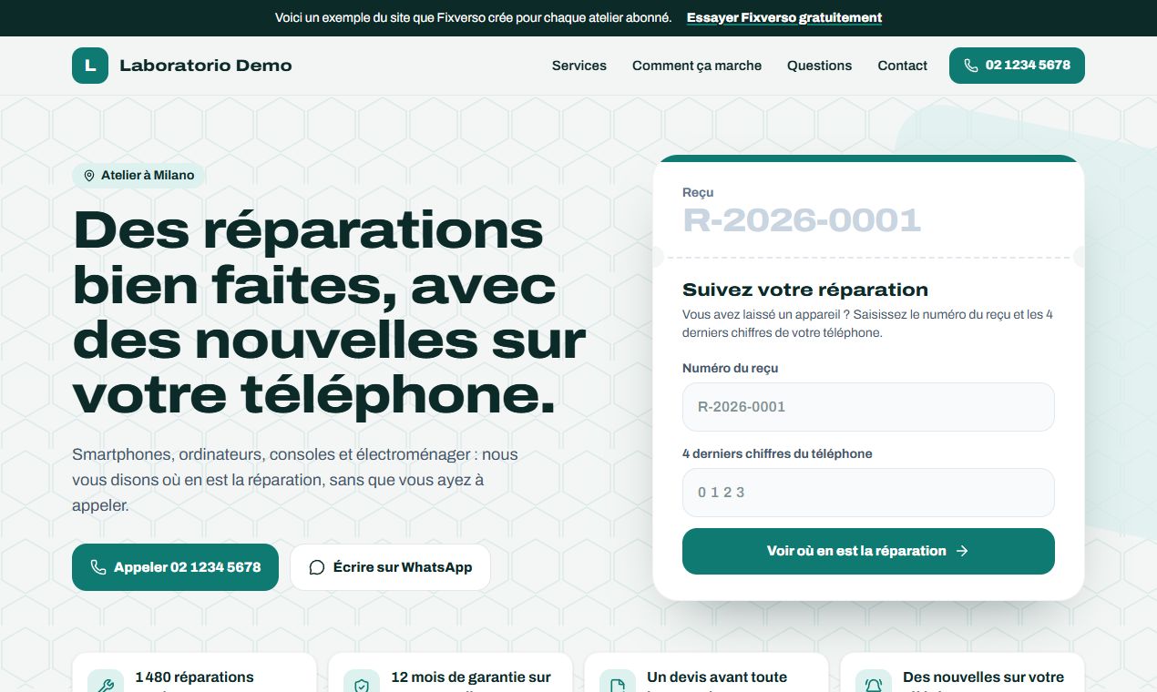 Le site de l’atelier, inclus
